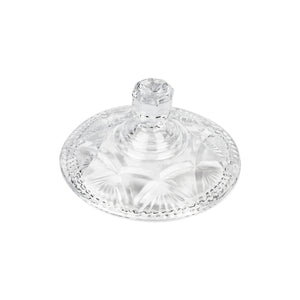 Royalford RF12798 Premium Glass Candy Jar with Lid| made from lead-free soda-lime glass & odor-free| dishwasher safe, ideal for storing candies, dry fruits & snacks|