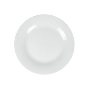 Royalford RF12801 Opalware Dinner Plate Set | 10 Inch 3 Piece Premium White Dinner Plates | Durable Food Grade Opal Glass Plates|  Dishwasher & Freezer Safe Tableware