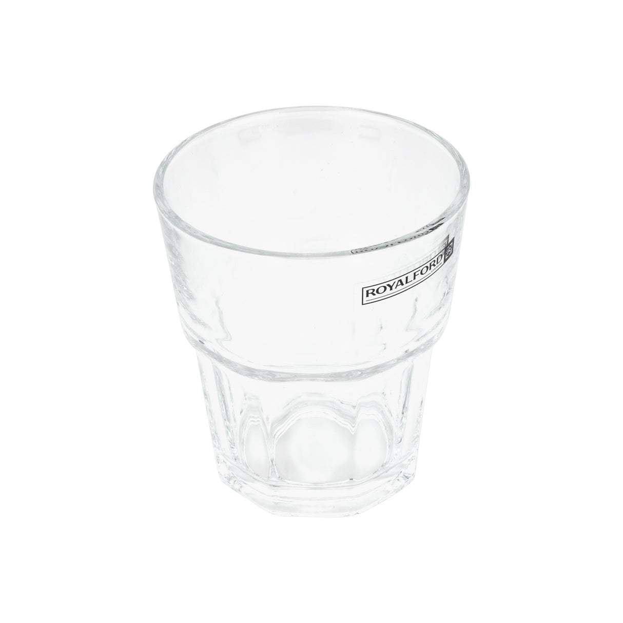 Royalford RF12808 3PC Glass Tumbler Set | 285ml Lead Free Soda Lime Drinking Glasses | Dishwasher Safe  Water, Juice &  Soft Drink Glass Set with Classic Design