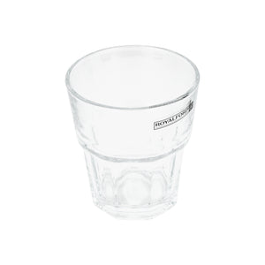 Royalford RF12808 3PC Glass Tumbler Set | 285ml Lead Free Soda Lime Drinking Glasses | Dishwasher Safe  Water, Juice &  Soft Drink Glass Set with Classic Design