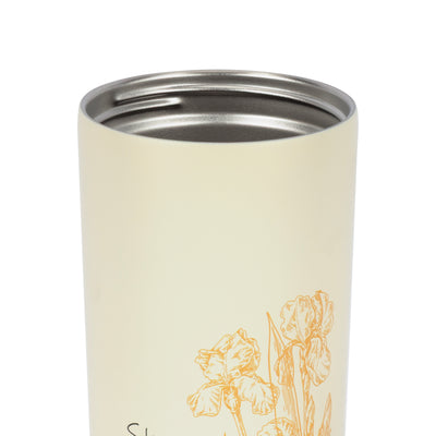 Royalford RF12825 500ml Stainless Steel Vacuum Tumbler | Double Wall Insulated Travel Mug | SS304 Inner | Leak-Resistant Hot & Cold Cup with Strap for Office & Travel Use