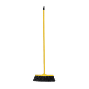 Royalford RF12832 Floor Broom| 39cm wide head and 120cm wooden handle| offering durable, ergonomic, multipurpose cleaning for floors, walls, ceilings and more|