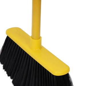 Royalford RF12833 Floor Broom| 34cm wide head with extra-long bristles and a sturdy 120cm wooden handle| ergonomic, multipurpose cleaning for home, walls & ceilings|