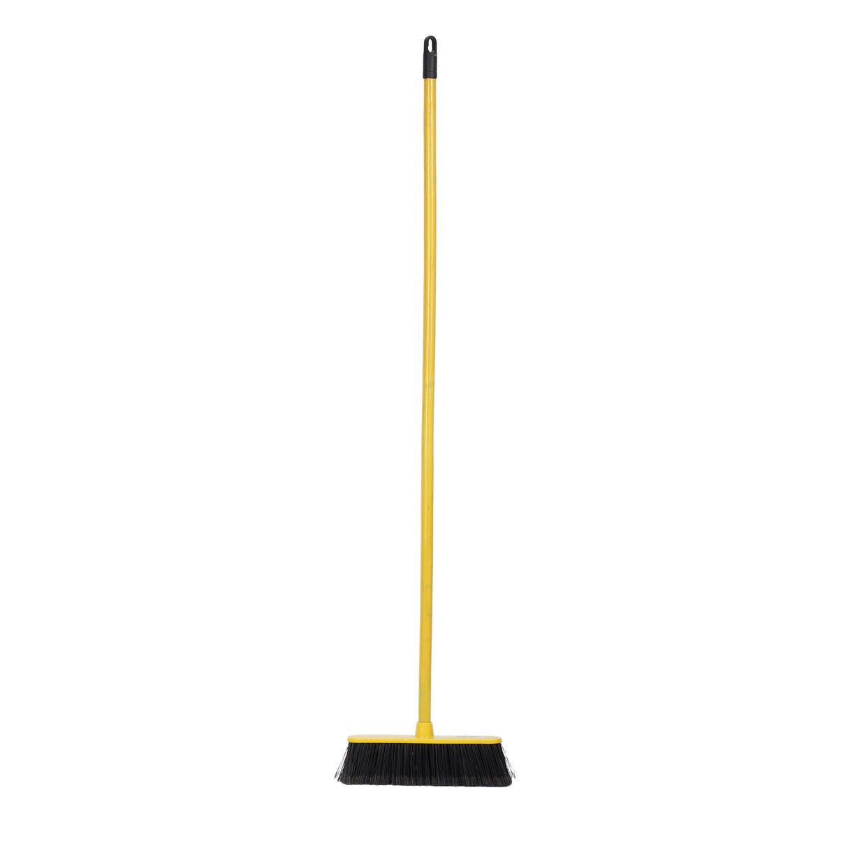 Royalford RF12835 Floor Broom| 29cm wide head, durable PP, PET & wooden handle| ergonomic grip, lightweight, ideal for floors, walls, ceilings & cobweb cleaning|