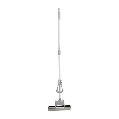 Royalford RF12838 CleanTech 27cm PVA Magic Mop | 10X Better Absorbency | Durable Iron & PP Build | Fast Dehydration System and Wide Head for Efficient Floor Cleaning