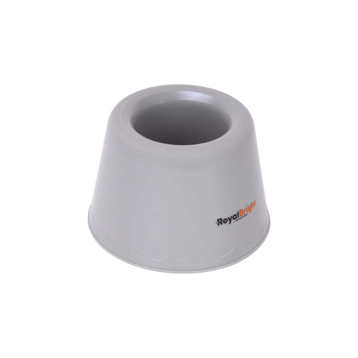 Royalford RF12839 CleanTech Toilet Brush with Holder| durable PP build, long handle & flexible bristles| hygienic holder, effective deep cleaning, ideal for daily use|