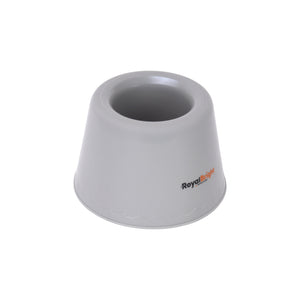 Royalford RF12839 CleanTech Toilet Brush with Holder| durable PP build, long handle & flexible bristles| hygienic holder, effective deep cleaning, ideal for daily use|