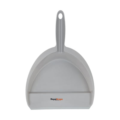 Royalford RF12840 CleanTech Dustpan and Brush Set | 23cm Durable Hand Broom | Plastic Dust Pan| Ergonomic Handle | Household Cleaning Tool for  Kitchen, Office & Home