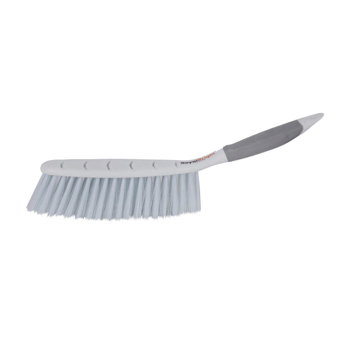 Royalford RF12842 RoyalBright CleanTech Multipurpose Brush| long ergonomic handle and flexible bristles| durable PP+TPR build for cleaning on tiles, floors and surfaces|