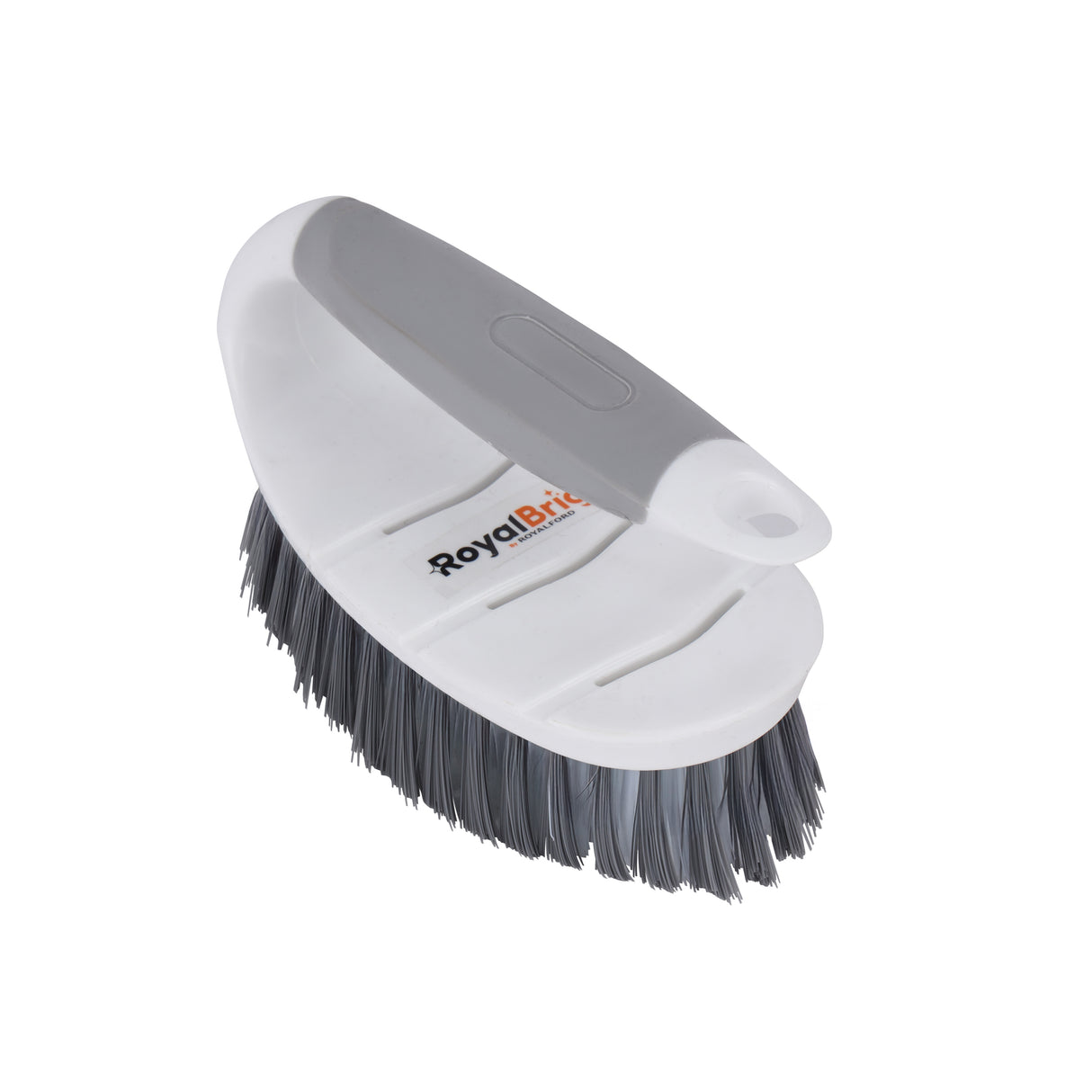 Royalford RF12844 CleanTech Multipurpose Brush| gripped handle and hard bristles| durable, ergonomic design for effective cleaning of tiles, floors and surfaces|