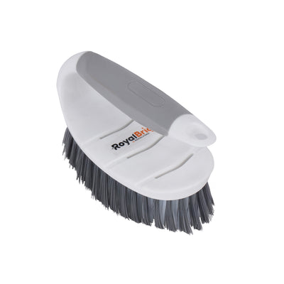Royalford RF12844 CleanTech Multipurpose Brush| gripped handle and hard bristles| durable, ergonomic design for effective cleaning of tiles, floors and surfaces|