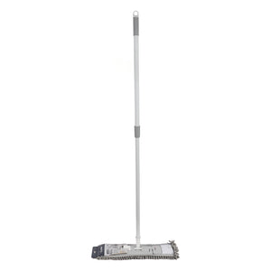 Royalford RF12846 CleanTech 40cm Microfiber Flat Mop | Flexible Head | 130cm Handle| High Water Absorbency | Fast Drying | Durable Floor Cleaning Mop for Home & Office