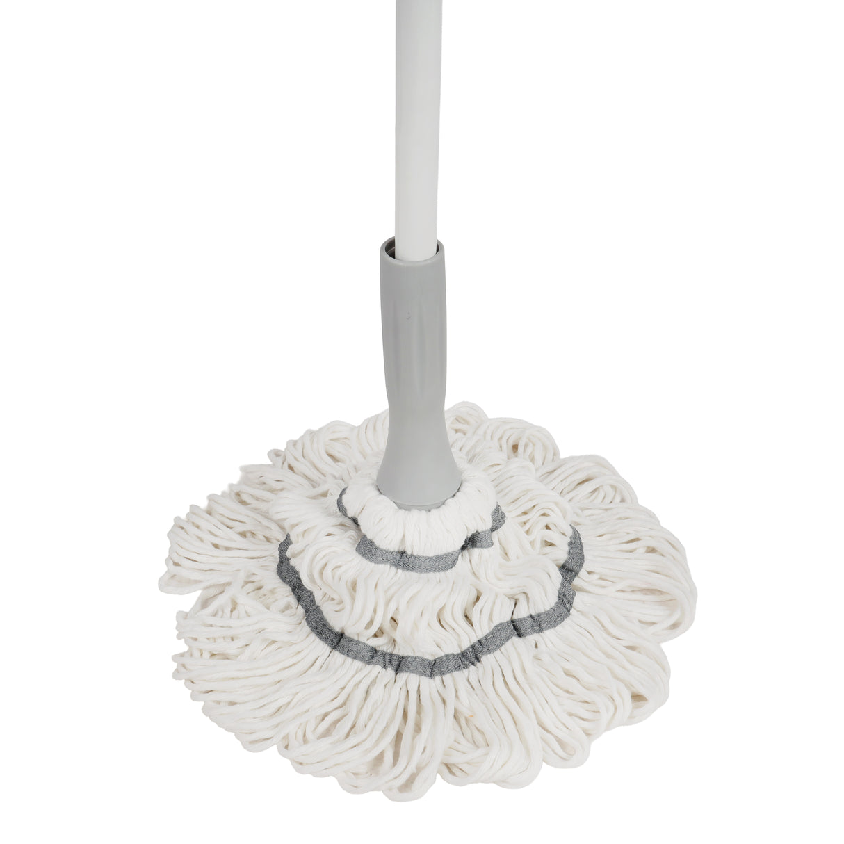 Royalford RF12847 CleanTech Microfiber Twist Mop | Self-Locking Wringing System | 130cm Long Handle | Super Absorbent | Fast Dry Floor Cleaning Mop for Home & Office