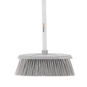 Royalford RF12850 CleanTech Multipurpose Broom | 27cm Wide Brush with 130cm Long Handle | Durable Floor Cleaning Broom | Perfect for Tile, Wood, Marble Floors,