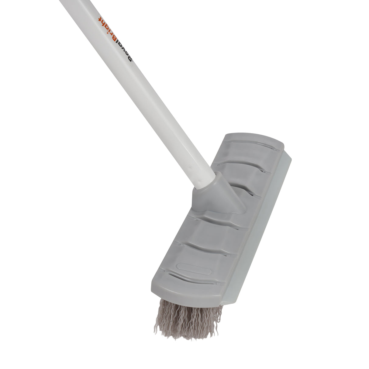 Royalford RF12851 CleanTech Floor Hard Broom 26cm with Iron Handle | Durable Household Cleaning Broom for Tile, Wood, Marble & Floors | Multipurpose Sweeping Brush