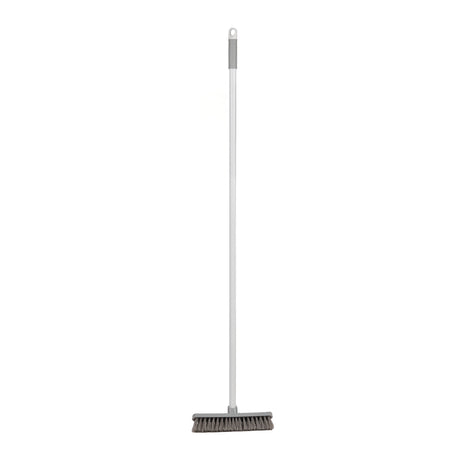 Royalford RF12851 CleanTech Floor Hard Broom 26cm with Iron Handle | Durable Household Cleaning Broom for Tile, Wood, Marble & Floors | Multipurpose Sweeping Brush