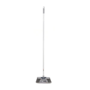 Royalford RF12852 CleanTech Anti-Dust Broom 25cm with Iron Handle | Multipurpose Floor Cleaning Broom for Tile, Wood, Marble Floors | Sweeping Brush for Cleaning Use