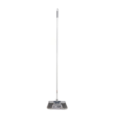 Royalford RF12852 CleanTech Anti-Dust Broom 25cm with Iron Handle | Multipurpose Floor Cleaning Broom for Tile, Wood, Marble Floors | Sweeping Brush for Cleaning Use