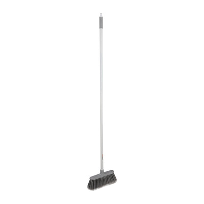 Royalford RF12852 CleanTech Anti-Dust Broom 25cm with Iron Handle | Multipurpose Floor Cleaning Broom for Tile, Wood, Marble Floors | Sweeping Brush for Cleaning Use