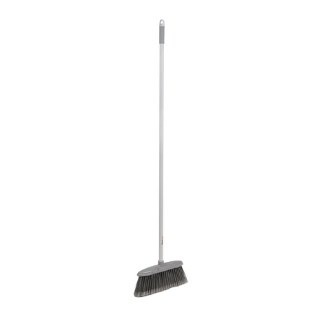 Royalford RF12853 CleanTech Indoor Broom 31cm with 130cm Long Handle | Strong Bristles  | Durable Floor Cleaning Broom for Tiles, Marble, Wood & Laminate Floors