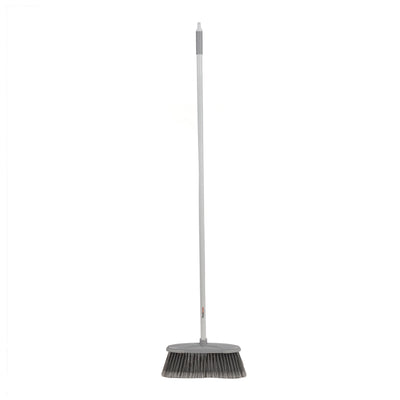 Royalford RF12853 CleanTech Indoor Broom 31cm with 130cm Long Handle | Strong Bristles  | Durable Floor Cleaning Broom for Tiles, Marble, Wood & Laminate Floors
