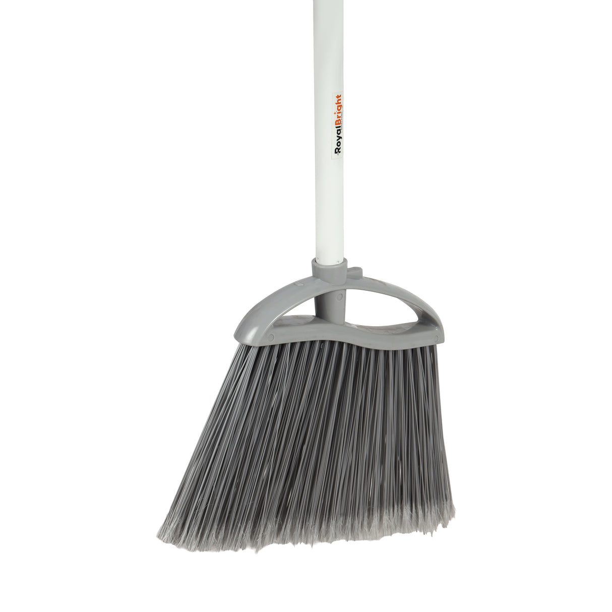 Royalford RF12854 CleanTech 33cm Dustpan & Broom Set | Durable Iron & Plastic Build | 130cm Long Handle | Multipurpose Floor,  Wall & Ceiling Cleaning Tool | Easy to Use