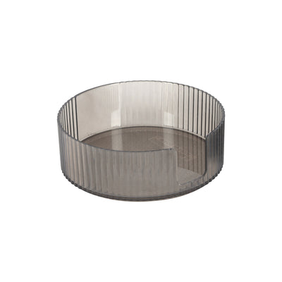 Royalford RF12899 Acrylic Tea Coasters Set of 6 with Holder | Durable Drink Coasters for Table Protection | Non Slip, Easy Clean Round Coaster Set for Home & Office