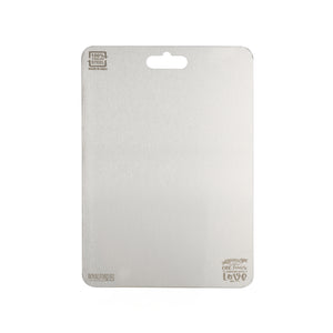 Royalford RF12900 Stainless Steel Chopping Board 31x21cm | Food-Grade BPA-Free Cutting Board | Durable, Scratch-Resistant, Hygienic & Easy to Clean Kitchen Prep Board