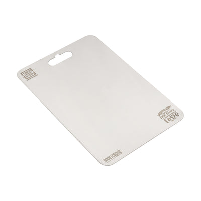 Royalford RF12901 Stainless Steel Chopping Board |Food Grade, BPA Free | Scratch Resistant |  Durable |  Easy to Clean Cutting Board for Hygienic Kitchen Food Preparation