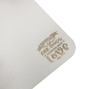 Royalford RF12901 Stainless Steel Chopping Board |Food Grade, BPA Free | Scratch Resistant |  Durable |  Easy to Clean Cutting Board for Hygienic Kitchen Food Preparation