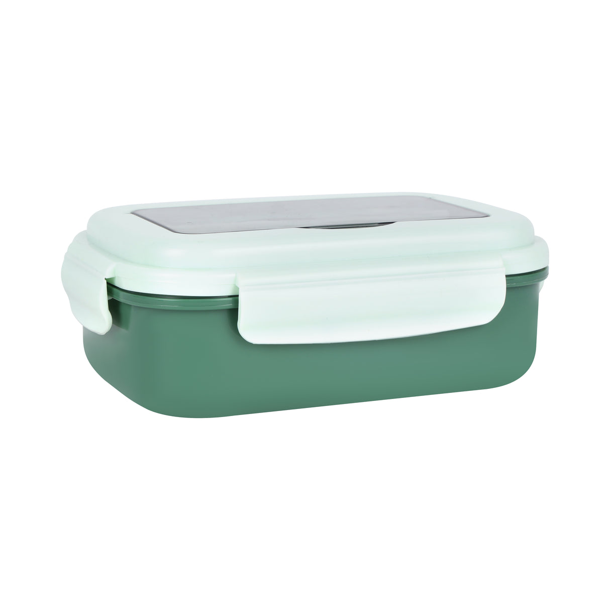 Royalford RF12905 Lunch Box with Spoon & Fork| Airtight, BPA Free, 700ml + 200ml Food & Container| Dual Compartment, Leak Resistant & Durable Compact Lunch Storage|