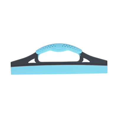 RoyalFord RF12907 Kitchen Wiper | 12 Inch Flexible Cleaning Wiper with Ergonomic Handle |  Streak Free Surface Cleaner for Windows, Floors, Bathroom & Kitchen  Use