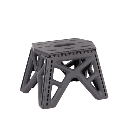 Royalford RF12934 Folding Stool 18.5x20x23cm | Strong & Sturdy PP Plastic Portable Step Stool |Foldable Design | Carry Handle for Home, Kitchen, Bathroom & Outdoor Use