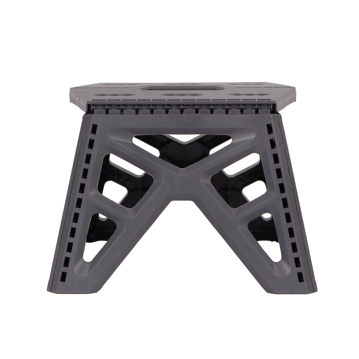 Royalford RF12934 Folding Stool 18.5x20x23cm | Strong & Sturdy PP Plastic Portable Step Stool |Foldable Design | Carry Handle for Home, Kitchen, Bathroom & Outdoor Use