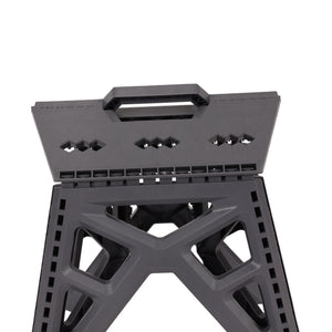 Royalford RF12934 Folding Stool 18.5x20x23cm | Strong & Sturdy PP Plastic Portable Step Stool |Foldable Design | Carry Handle for Home, Kitchen, Bathroom & Outdoor Use