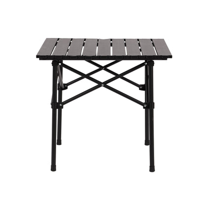 Royalford RF12935 Folding Table 50x50x53cm | Strong Iron Legs & Detachable Plastic Top Panels | Portable, Sturdy & Space-Saving Table for Home, Camping & Outdoor Use