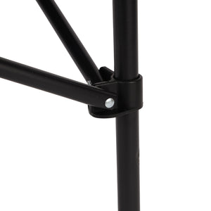 Royalford RF12935 Folding Table 50x50x53cm | Strong Iron Legs & Detachable Plastic Top Panels | Portable, Sturdy & Space-Saving Table for Home, Camping & Outdoor Use