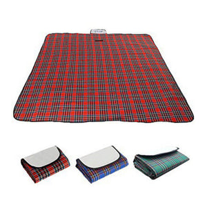 Royalford RF12936 Waterproof Picnic Mat 150x180cm |  Portable Outdoor Blanket with Carry Handle | Lightweight Durable Camping Beach Garden Travel Mat for Family Use