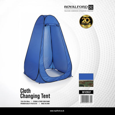 Royalford RF12937 Cloth Changing Tent | Strong Iron Frame | Premium Polyester Fabric | Portable Privacy Tent | Perfect for Beach, Camping, Travel and Outdoor Use