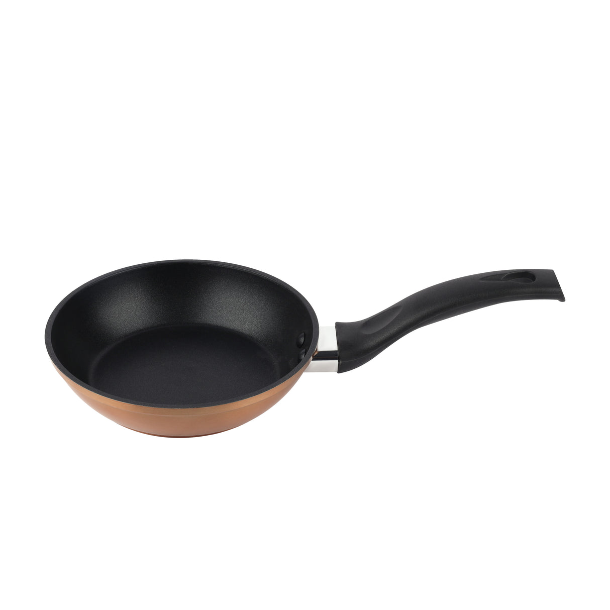 Royalford RF12947 16cm Non-Stick Frypan | Forged Aluminium Frying Pan with 3-Layer Non-Stick Coating | Induction Compatible Base | Bakelite Handle | Dishwasher Safe