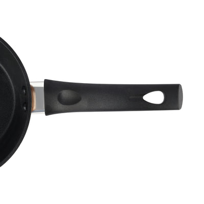 Royalford RF12947 16cm Non-Stick Frypan | Forged Aluminium Frying Pan with 3-Layer Non-Stick Coating | Induction Compatible Base | Bakelite Handle | Dishwasher Safe