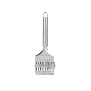 Royalford RF12952 Multipurpose Noodle Cutter| durable stainless steel blades, ergonomic handle| sharp edges for effortlessly cutting noodles, pasta & vegetables|