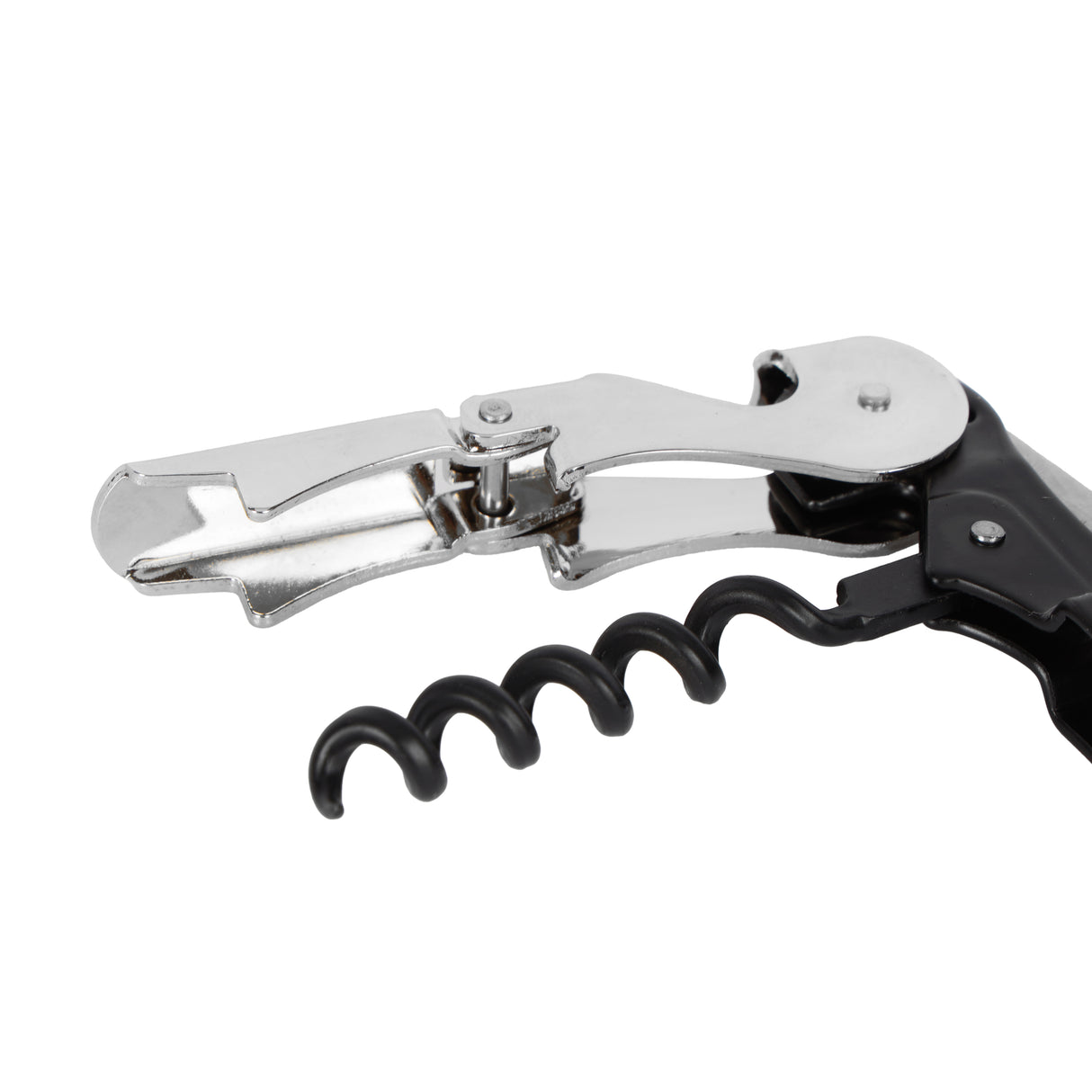 Royalford RF12953 3 in 1 Cork Screw Wine Opener|  Carbon Steel Multi Functional Bottle Opener with Foil Cutter | Ergonomic Handle | Durable Corrosion Resistant Tool