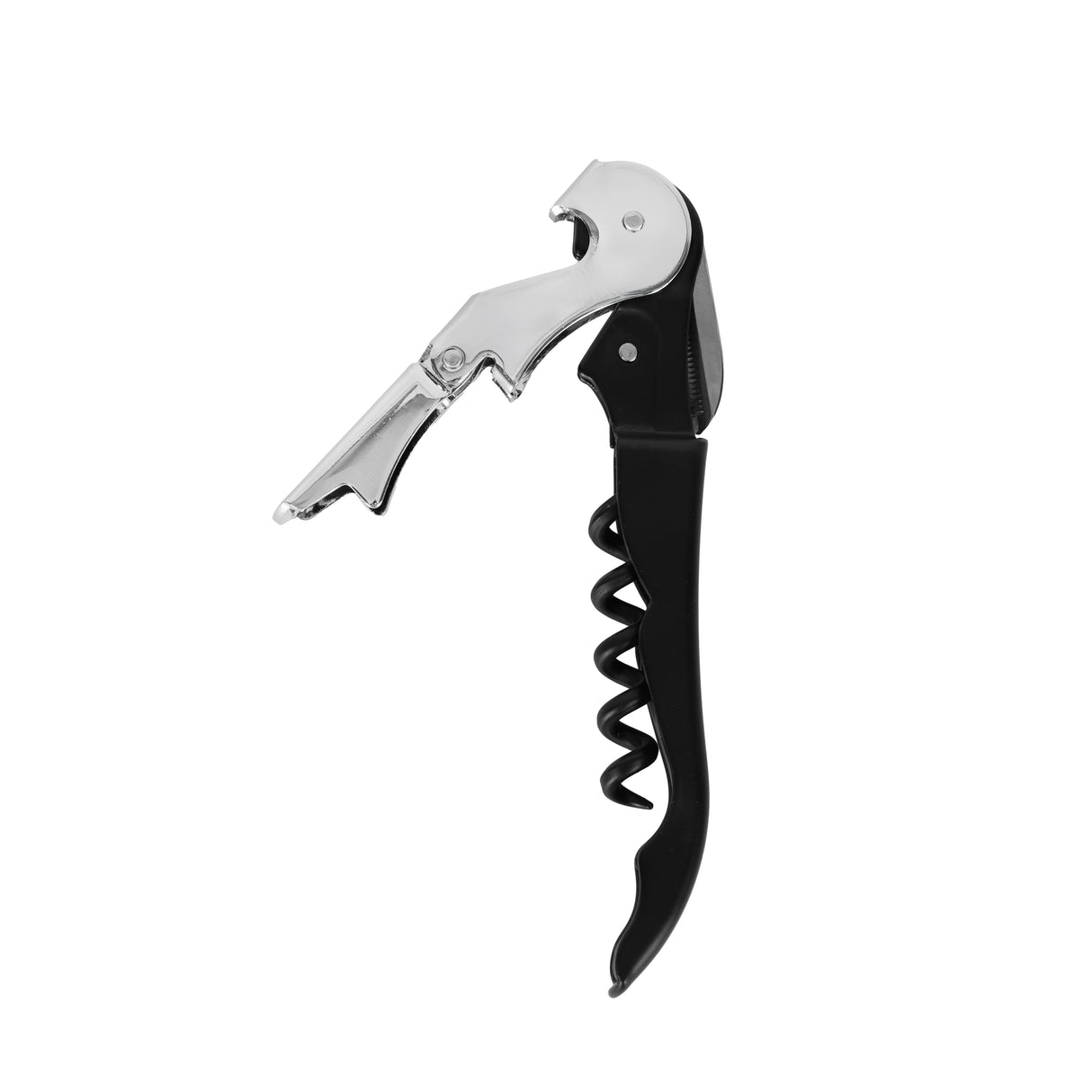 Royalford RF12953 3 in 1 Cork Screw Wine Opener|  Carbon Steel Multi Functional Bottle Opener with Foil Cutter | Ergonomic Handle | Durable Corrosion Resistant Tool