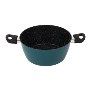 Royalford RF12954 3-piece non-stick cookware set made from durable aluminium alloy |offering heat distribution, easy cleaning, and heat-resistant handles for everyday use
