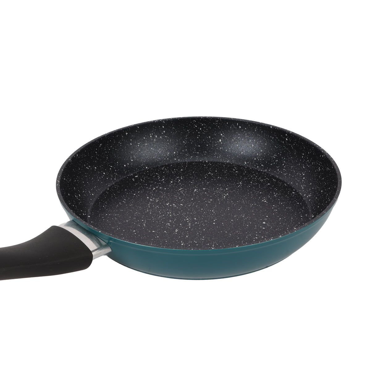 Royalford RF12954 3-piece non-stick cookware set made from durable aluminium alloy |offering heat distribution, easy cleaning, and heat-resistant handles for everyday use
