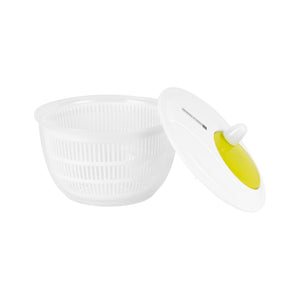 RoyalFord RF12958 3-in-1 Salad Spinner | 4L | BPA Free Premium Plastic Wash Dry Serve Bowl | Dishwasher Safe | Large Vegetable & Fruit Dryer Kitchen Tool for Fresh Salad
