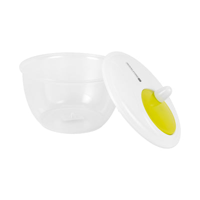 RoyalFord RF12958 3-in-1 Salad Spinner | 4L | BPA Free Premium Plastic Wash Dry Serve Bowl | Dishwasher Safe | Large Vegetable & Fruit Dryer Kitchen Tool for Fresh Salad