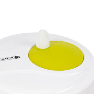 RoyalFord RF12958 3-in-1 Salad Spinner | 4L | BPA Free Premium Plastic Wash Dry Serve Bowl | Dishwasher Safe | Large Vegetable & Fruit Dryer Kitchen Tool for Fresh Salad