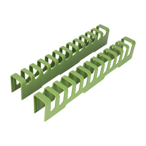 Royalford RF12959 Dish Rack with Cutlery Holder | 10 Plate Capacity | Detachable Drain Board| Space Saving PP Plastic Kitchen Organizer for Countertop & Sink Area Use